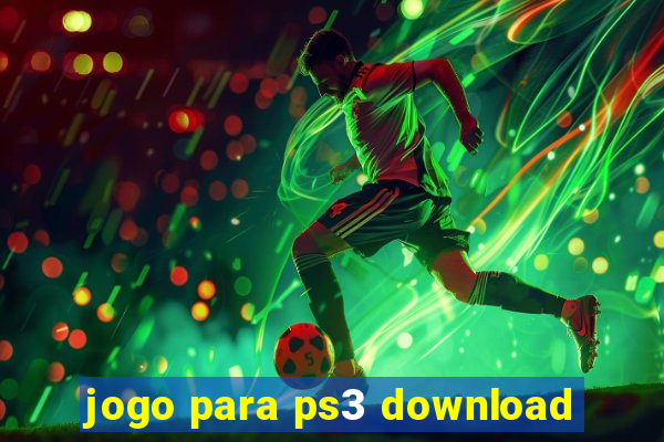 jogo para ps3 download